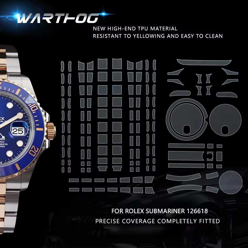 Luxury Watch Rolex - Pellicola Protettiva per Orologio Rolex Serie