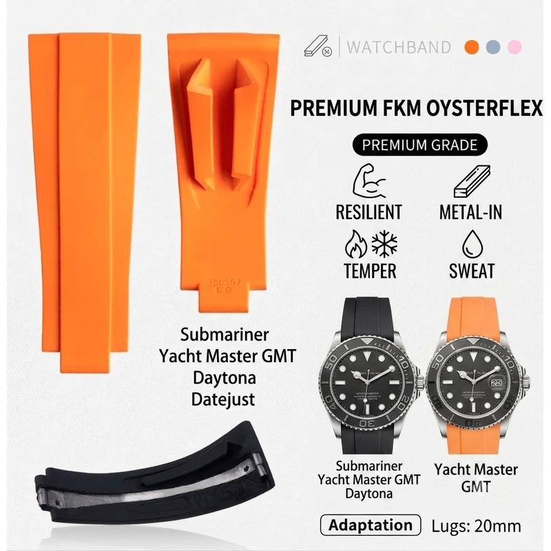Luxury Watch Rolex - Cinturino per orologio da uomo in
