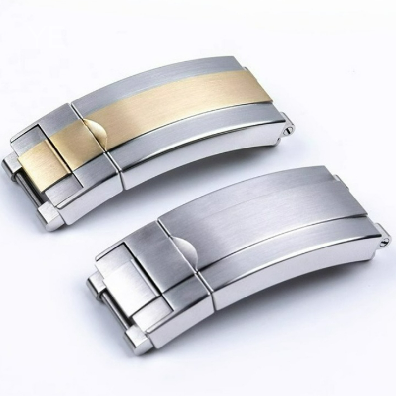Luxury Watch Rolex - Fibbia pieghevole originale in acciaio inossidabile