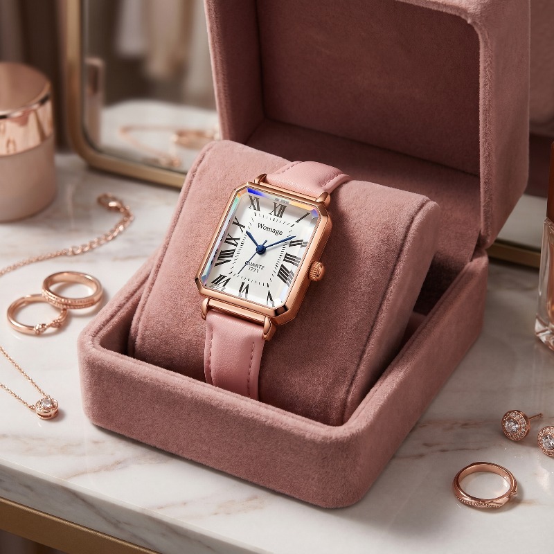 Luxury Watch Index - Orologi al Quarzo Rettangolari alla Moda