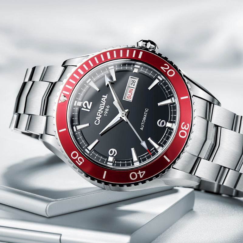 Luxury Watch Japan Brand - Orologio Automatico Originale con Movimento MIYOTA