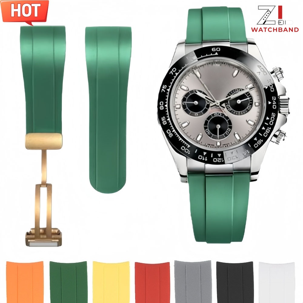 Luxury Watch Rolex - Cinturino in gomma da 22 mm