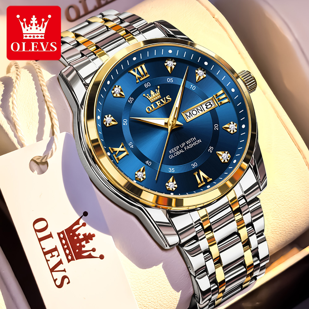 Luxury Watch Brands - OLEVS Brand Fashion orologi da uomo