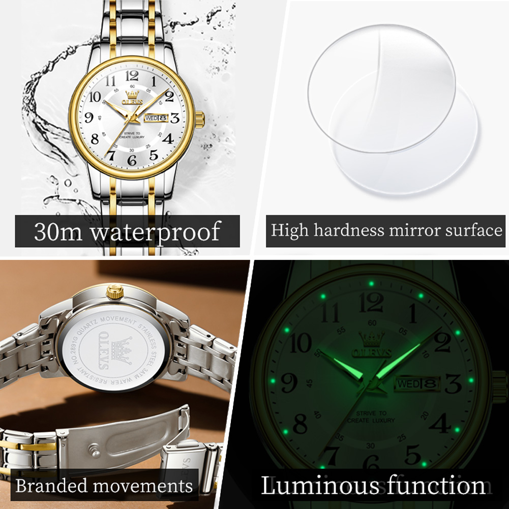 OLEVS 2891 Orologi da donna di - Luxury Watch Index recensione e prezzo