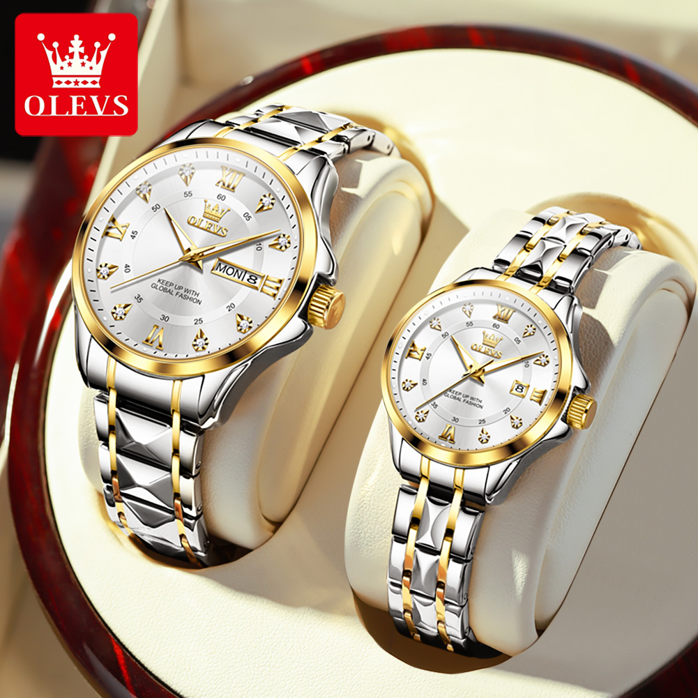 OLEVS 2906 Orologio da coppia  - Luxury Watch Uk recensione e prezzo