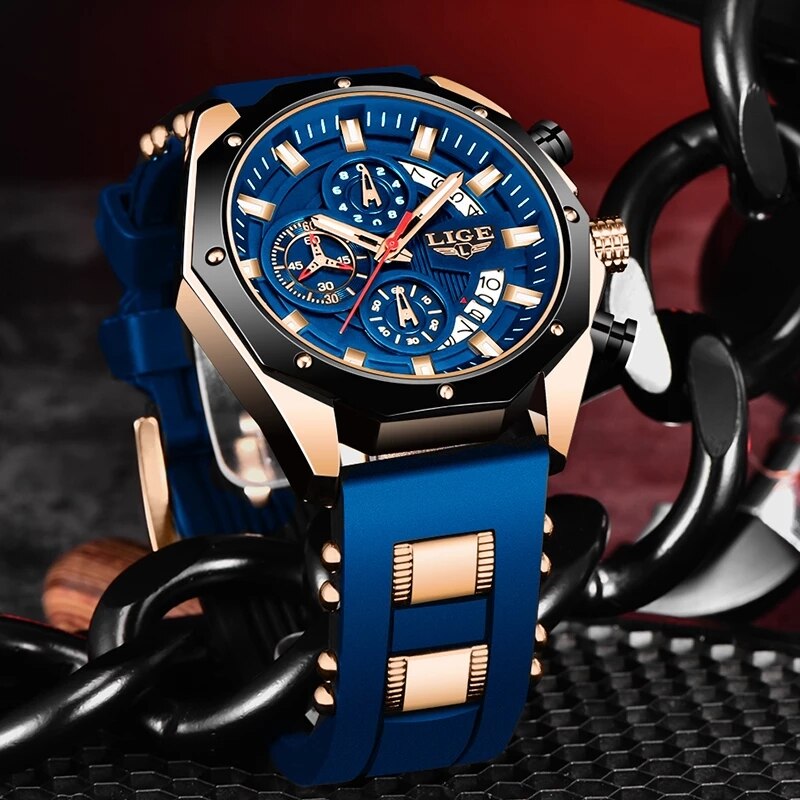 LIGE Moda Uomo Orologi Top Bra - Luxury Watch Affordable recensione e prezzo