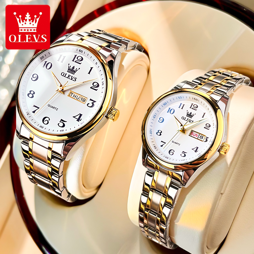 OLEVS Nuovo orologio da coppia - Luxury Watch Uk recensione e prezzo