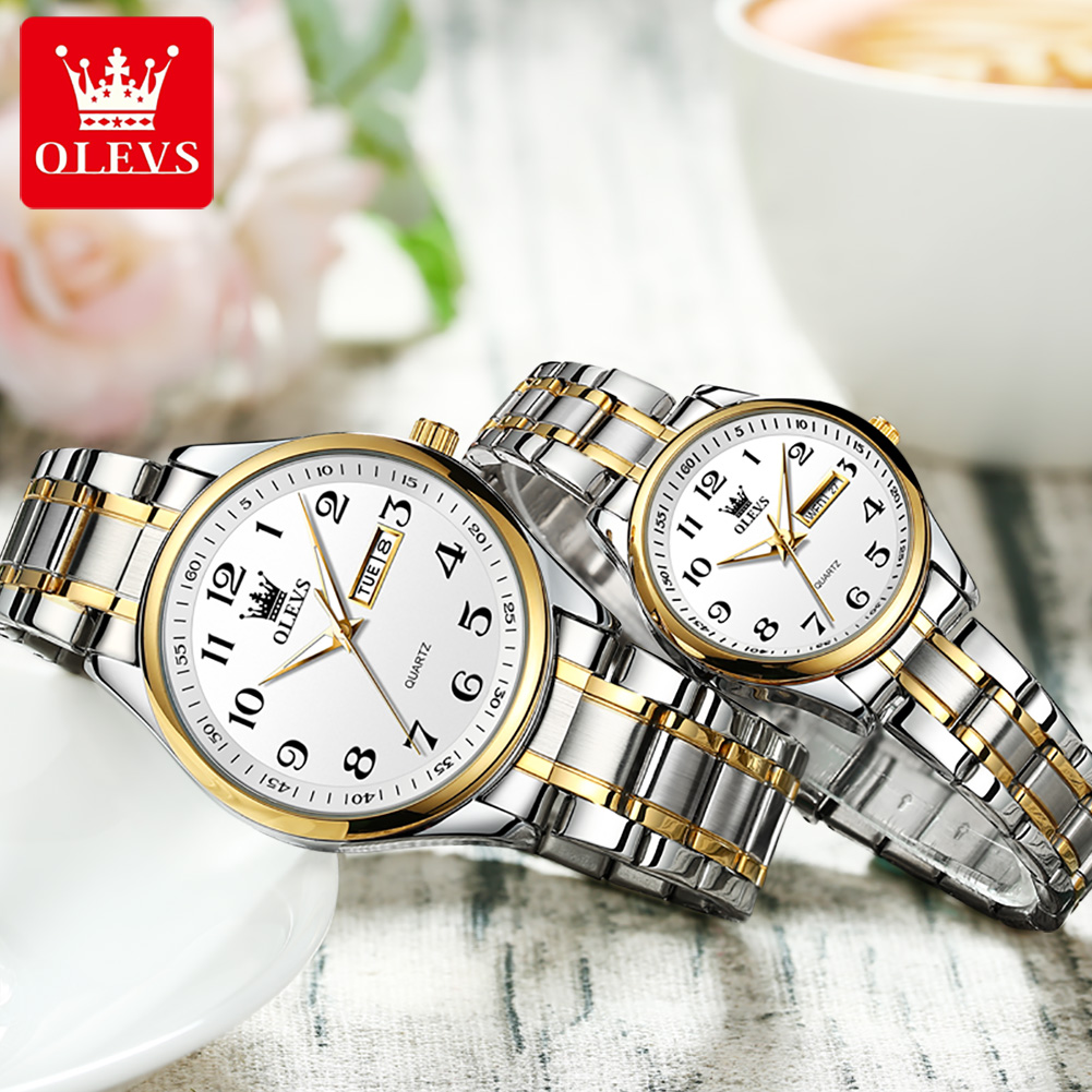 OLEVS Nuovo orologio da coppia - Luxury Watch Uk recensione e prezzo