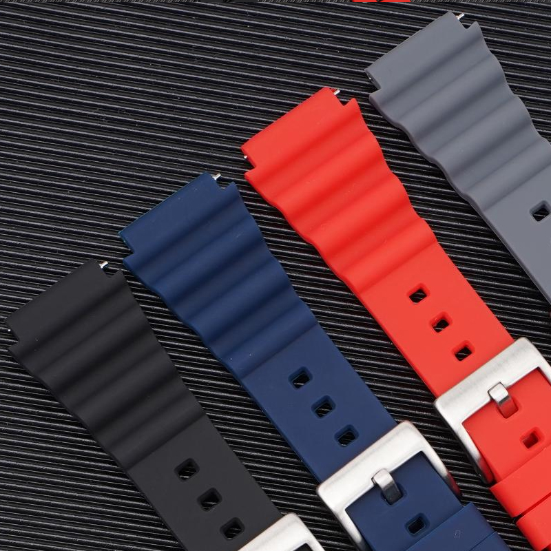 20mm 22mm cinturino in silicon - Luxury Watch Rolex recensione e prezzo