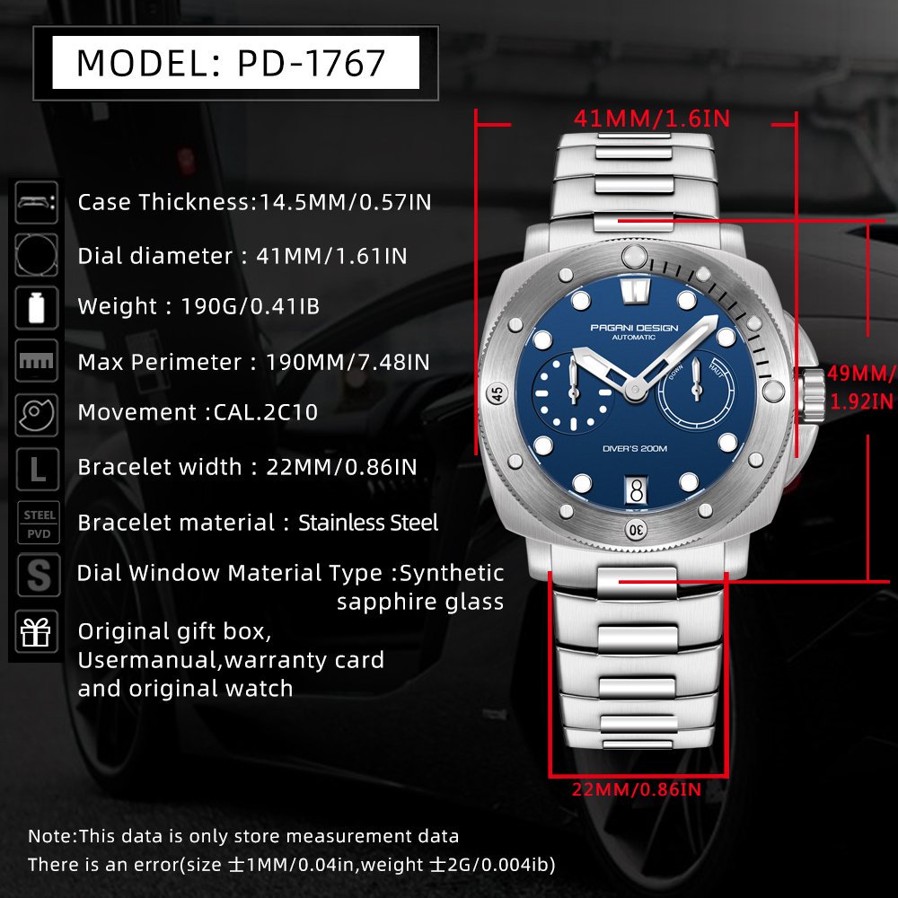 PAGANI DESIGN Orologio meccani - Luxury Watch Brands recensione e prezzo
