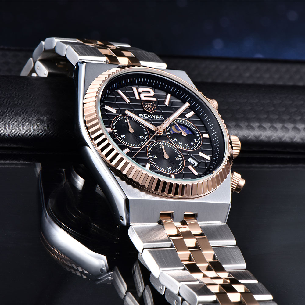 BENYAR Cronografo 40mm Orologi - Luxury Watch Brands recensione e prezzo