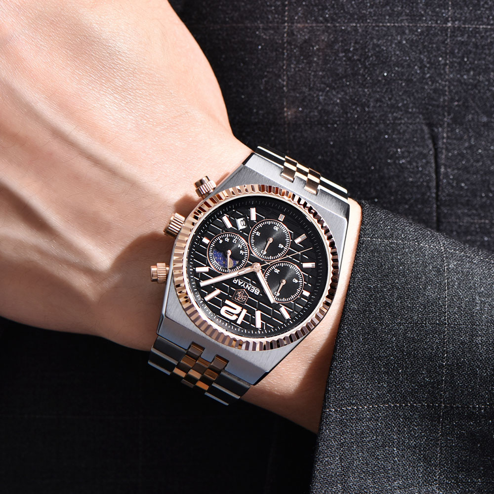 BENYAR Cronografo 40mm Orologi - Luxury Watch Brands recensione e prezzo