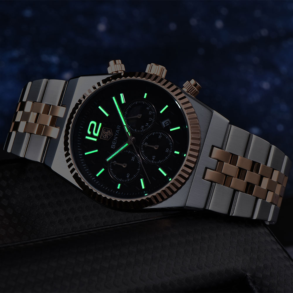 BENYAR Cronografo 40mm Orologi - Luxury Watch Brands recensione e prezzo